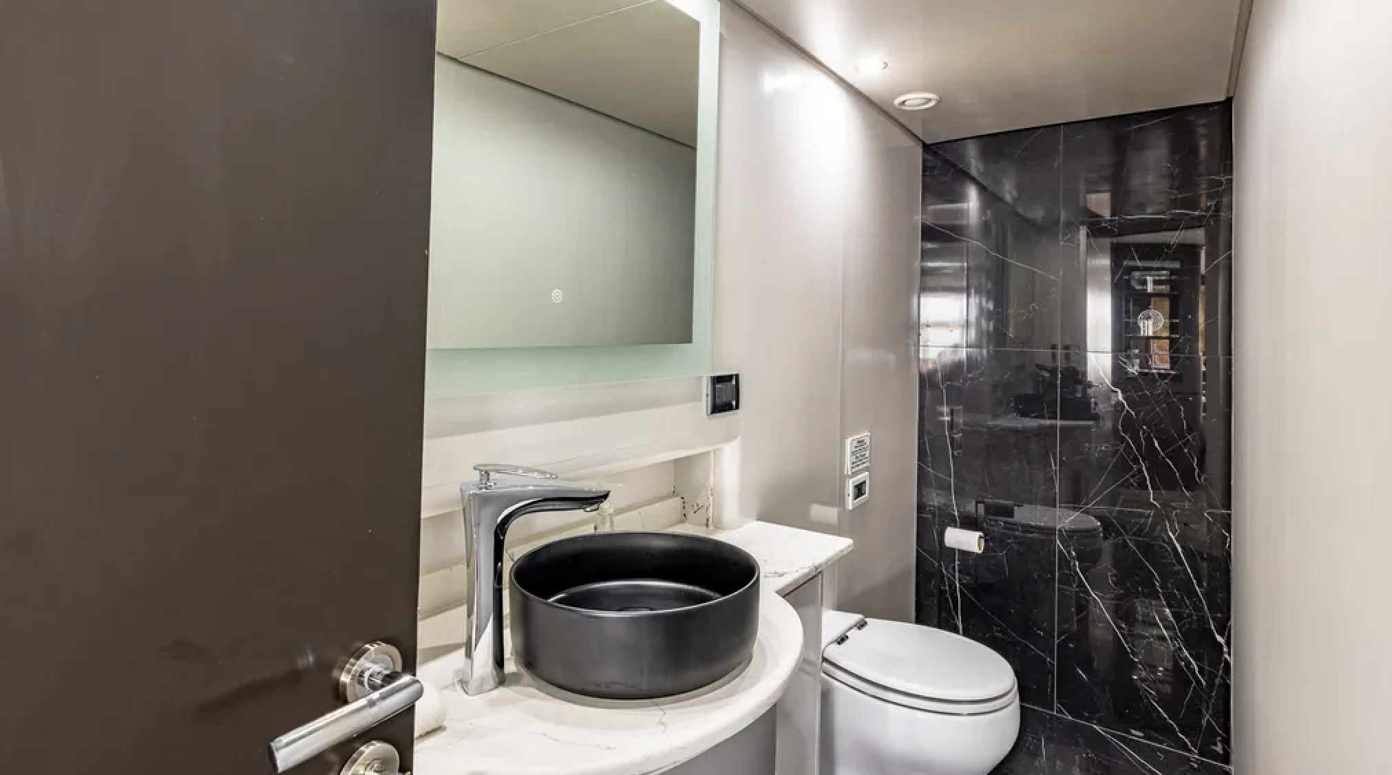 Yacht luxury bathroom